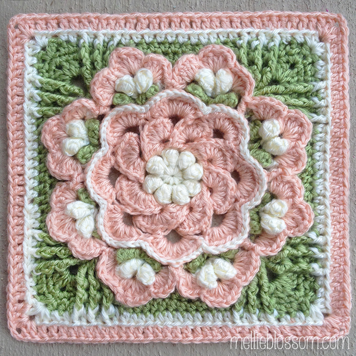 Beautiful Crochet Squares mellie blossom