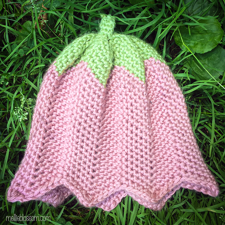 Crochet Tulip Hat mellie blossom