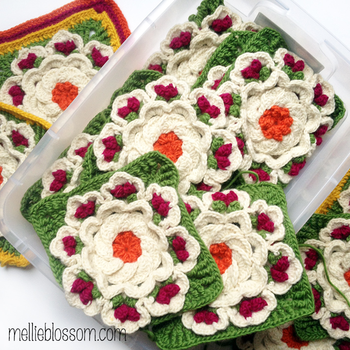 Free Tropical Delight Crochet Pattern mellie blossom